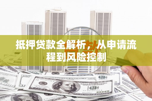 平湖抵押贷款全解析，从申请流程到风险控制
