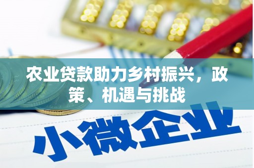 平湖农业贷款助力乡村振兴，政策、机遇与挑战