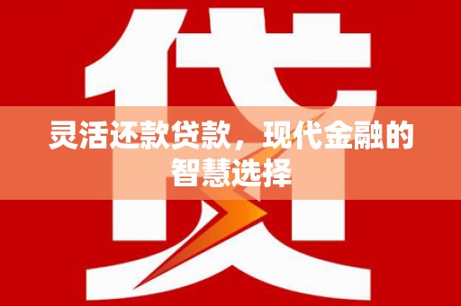 平湖灵活还款贷款，现代金融的智慧选择