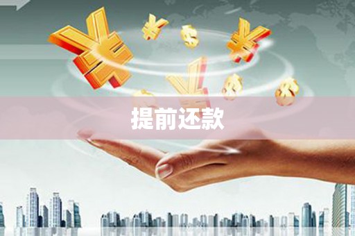 平湖提前还款
