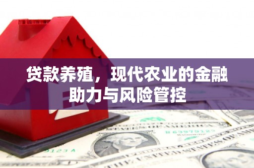 平湖贷款养殖，现代农业的金融助力与风险管控