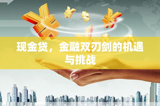 平湖现金贷，金融双刃剑的机遇与挑战