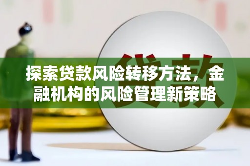 平湖探索贷款风险转移方法，金融机构的风险管理新策略