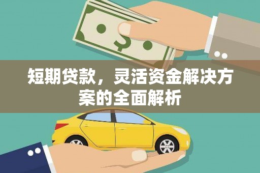 平湖短期贷款，灵活资金解决方案的全面解析