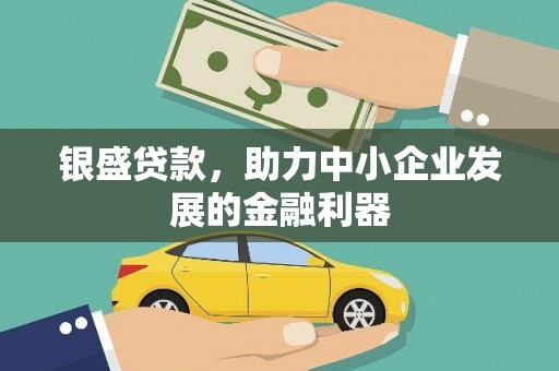 平湖银盛贷款，助力中小企业发展的金融利器