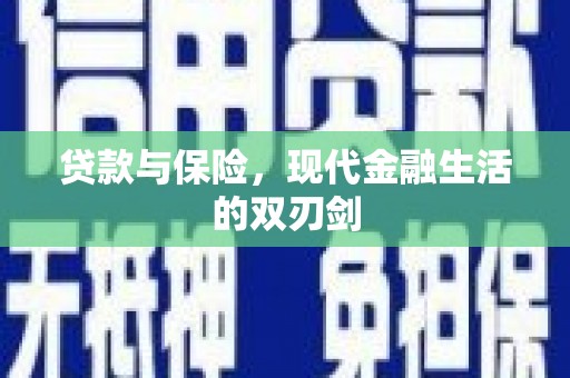 平湖贷款与保险，现代金融生活的双刃剑