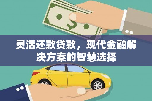平湖灵活还款贷款，现代金融解决方案的智慧选择