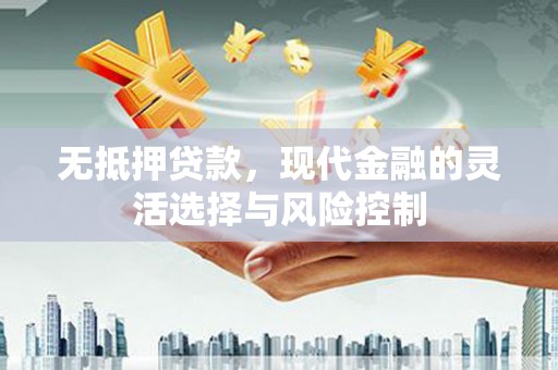 平湖无抵押贷款，现代金融的灵活选择与风险控制