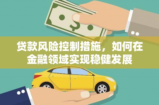 平湖贷款风险控制措施，如何在金融领域实现稳健发展