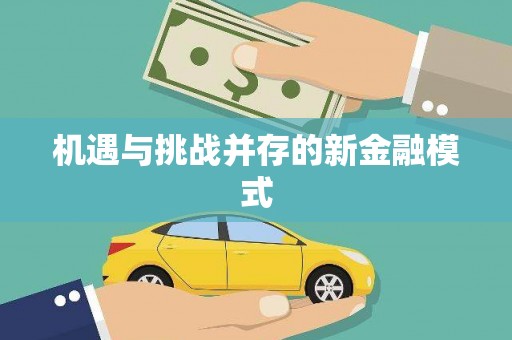 平湖机遇与挑战并存的新金融模式