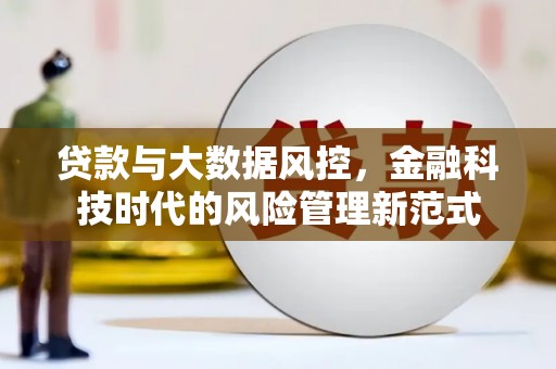 平湖贷款与大数据风控，金融科技时代的风险管理新范式