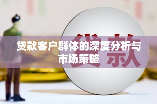 平湖贷款客户群体的深度分析与市场策略