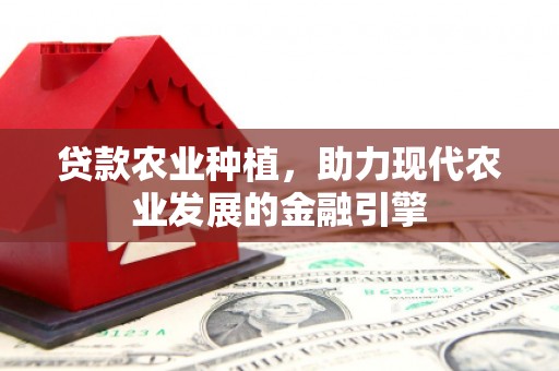 平湖贷款农业种植，助力现代农业发展的金融引擎