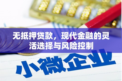 平湖无抵押贷款，现代金融的灵活选择与风险控制