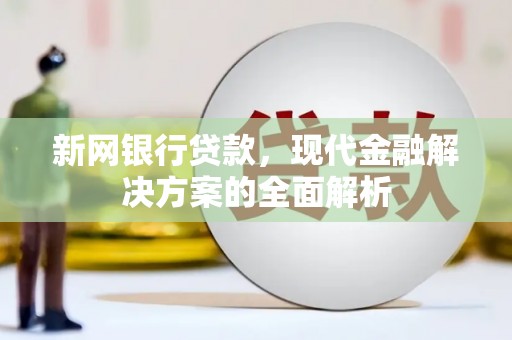 平湖新网银行贷款，现代金融解决方案的全面解析