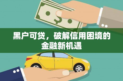 平湖黑户可贷，破解信用困境的金融新机遇